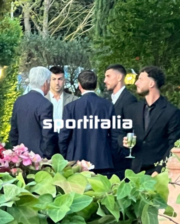 Roti: Gasperini attended Skamaca wedding and had a long talk with Saravi and Pellegrini