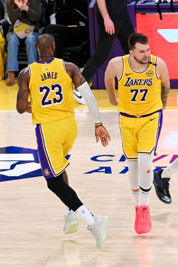 Is Doncic the only non-sale product on the team s roster? Lakers Buha: Yes, that s right 👀