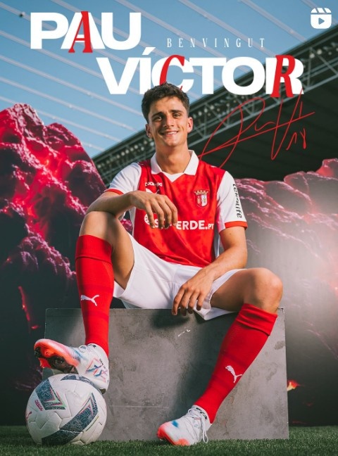 Victor: I hope to play well in Braga and join the national team. The style here is very similar to Barcelona