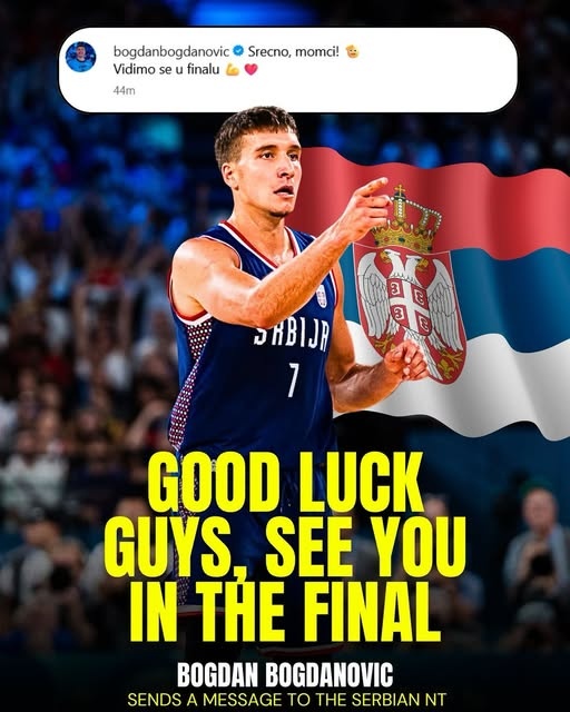 Say goodbye to the European Championship due to injury! Bogdan wishes Serbia: Good luck, guys, see you in the final