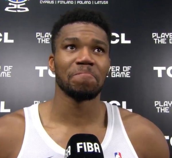 Antetokounmpo: I like basketball but not media & is famous. Today I finally did it!