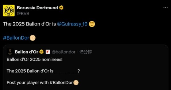 Dortmund s official joke: The winner of the 2025 Golden Globe Award is Gilasi 😌