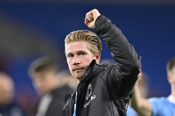 Monocore thighs! The 34-year-old De Bruyne scored 6 goals in 6 rounds, 