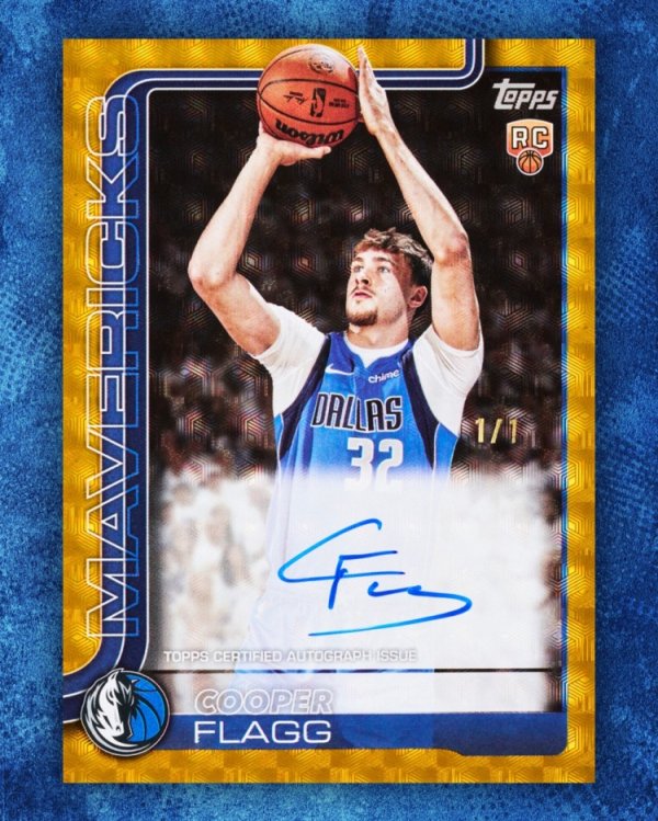 It will be very expensive in the future! The star card company released the Flag signed star card that will be released soon.