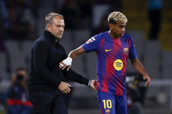 Reporter: There is no problem between Flick and Yamal. The only thing he is worried about is the team’s injuries.