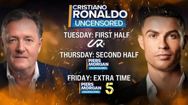 here we go again! 😂Morgan: Cristiano Ronaldo interview video exceeded 2 million in 24 hours, the second part will be released tomorrow