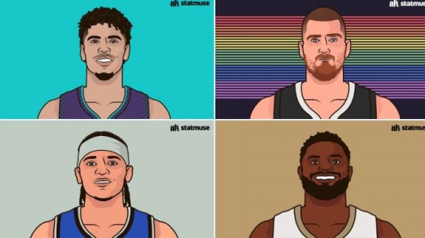 An all-rounder! Teacher Yue& Antetokounmpo& Zion and other 6 people led their respective teams in scoring& rebounds& assists